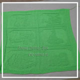 МК - Плед детский в коляску, связанный спицами, фото