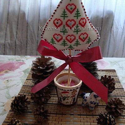 Вышитая елка от Куколка Вышитая елка от Куколка
