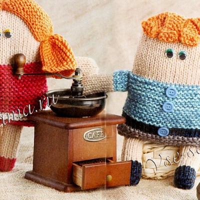 Кофеманы - игрушки спицами Кофеманы - игрушки спицами