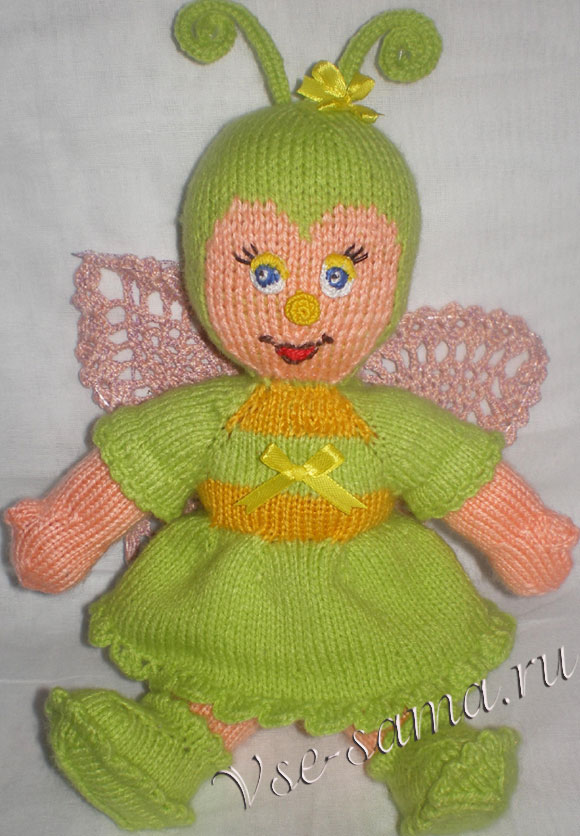 Кукла-бабочка от Юлия-3