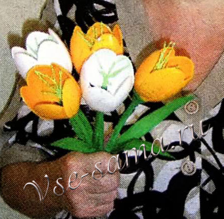 Тюльпаны из ложек, фото 2