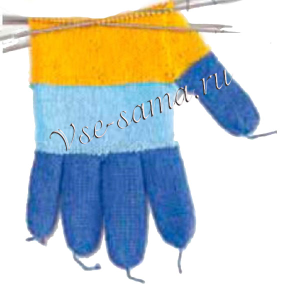 Базовый курс вязания перчаток, фото-3
