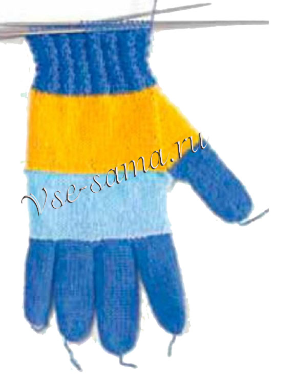 Базовый курс вязания перчаток, фото-4