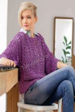 Пуловер - лиловая мечта