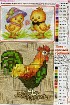 Петя-красный гребешок - Схема для вышивания крестиком