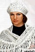 Берет и ажурная шаль