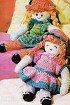 Вязаные детские куклы