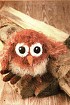 Вязаная игрушка - Сова