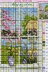 Вид из окошка - Схема для вышивания крестиком