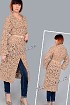 Бежевый кардиган крючком
