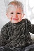 Свитер с косами на малыша