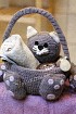Кот-корзиночка для ванной