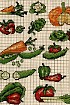 Несколько схем вышивки овощей