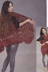 Ажурный жилет красного цвета крючком