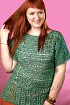 Ажурный пуловер Изумруд
