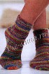 Носки - Пестрые косички
