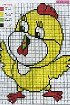 Юный певец - Схема для вышивания крестиком
