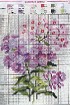 Садовые цветы - Схема для вышивания крестиком