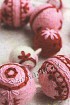 Валяные бусы - фольклорные мотивы