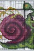 Улитка2 - Схема для вышивания крестиком