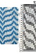 Узор 12 - двухцветный жаккард для вязальной машины Brother