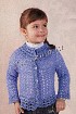 Ажурный жакет для девочки