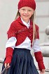 Болеро, шапка и нарукавники