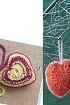 Сердечки-игрушки