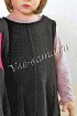 Чёрное платье для девочки