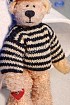 Полосатый свитер для медведя