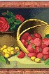 Вышивка - Клубника в корзинке