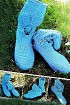 Сапожки крючком
