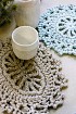 Салфетки крючком - Морозные узоры