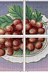Виноград - Схема для вышивания крестиком