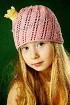 Шапочка крючком «Принцесса»