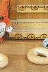 Игрушки крючком - Кот - охотник и мышки