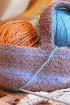 Корзинка для клубков крючком