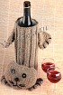 Кот-футляр для бутылки