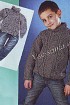 Серый свитер для мальчика