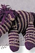 Зебра в фиолетовую полоску