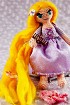 Рапунцель - игрушка крючком