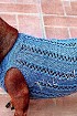 Ажурный жилет для собаки
