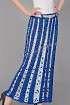 Юбка с вертикальными полосами