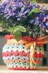 Цветное кашпо