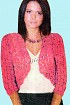 Ажурный жакет крючком
