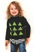 Пуловер с треугольниками на мальчика