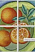 Апельсины - Схема для вышивания крестиком