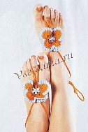 Украшение для ног Бабочки