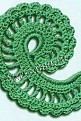 Ирландский мотив - кружевной завиток