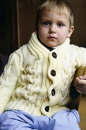 Жакет спицами для мальчика
